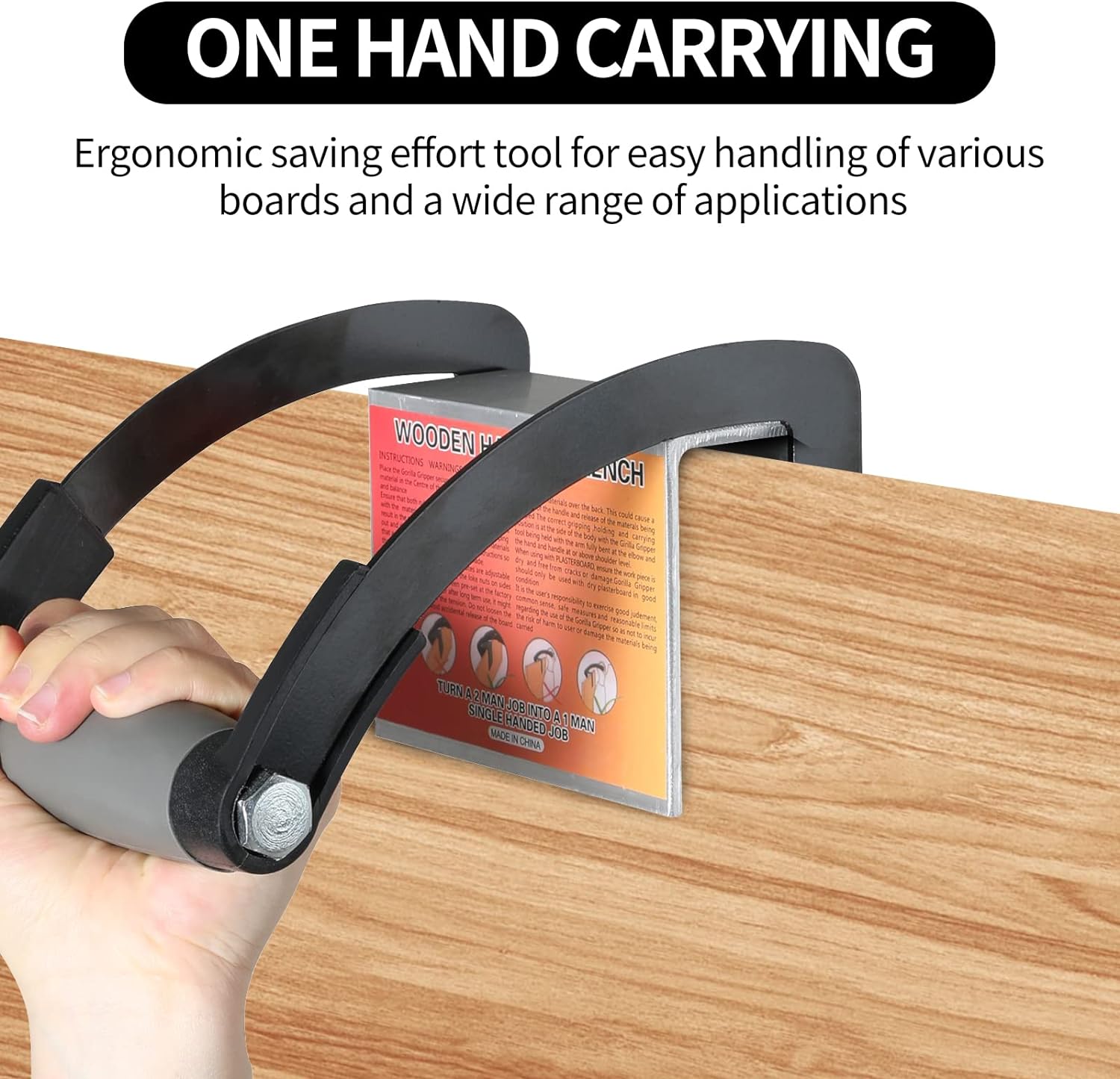 Auto Adjusting Drywall Carrying Tool