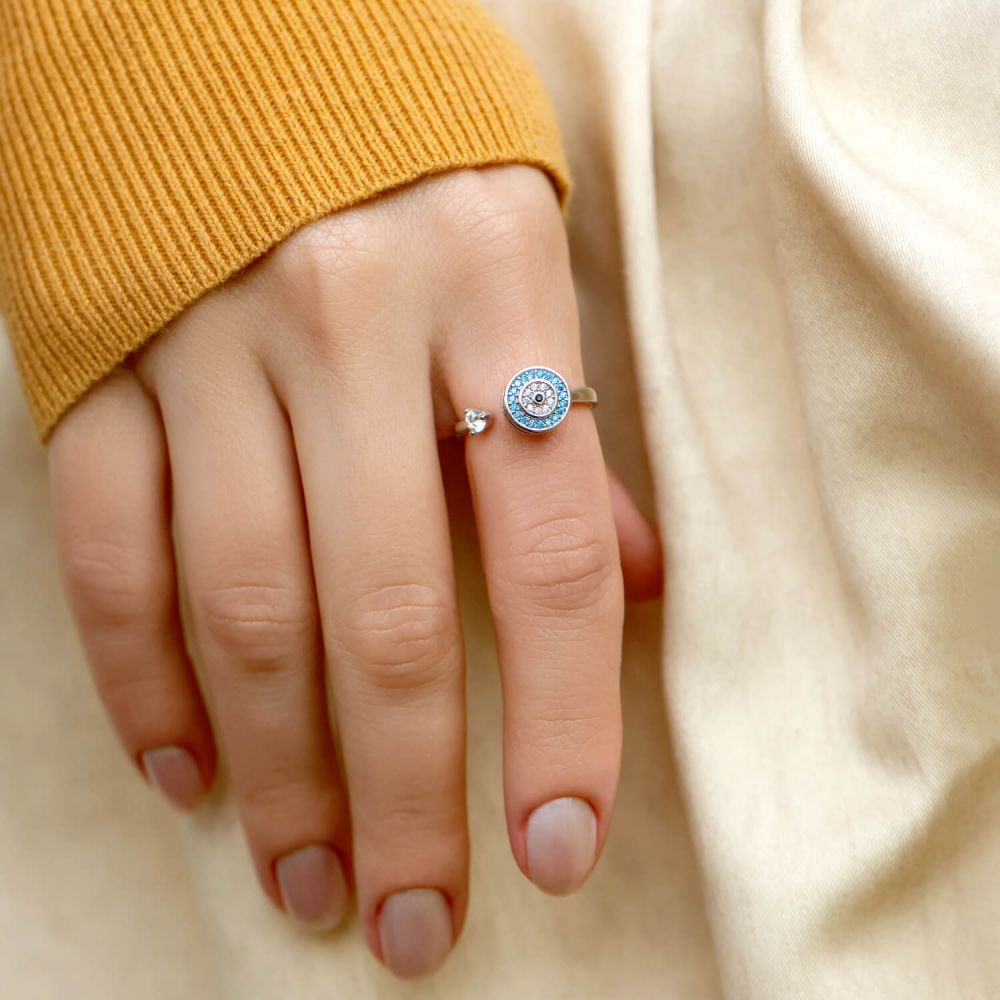 TO MY BELOVED - Open Adjustable Spinning Calming Ring