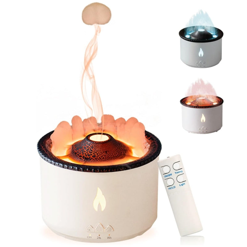 Volcano Humidifier&Aromatherapy Essential Oil Diffuser