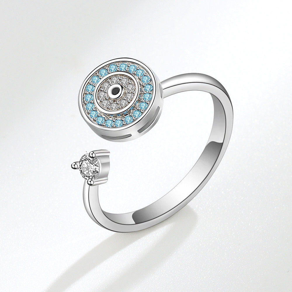 TO MY BELOVED - Open Adjustable Spinning Calming Ring