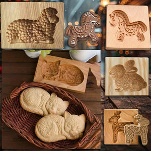 ⏰💖Make Your Cookies Receive More Praise - EMBOSSING MOLD FOR COOKIES