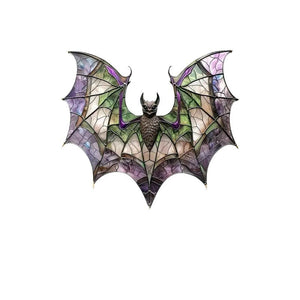 Bat Purple Acrylic Window Hanging