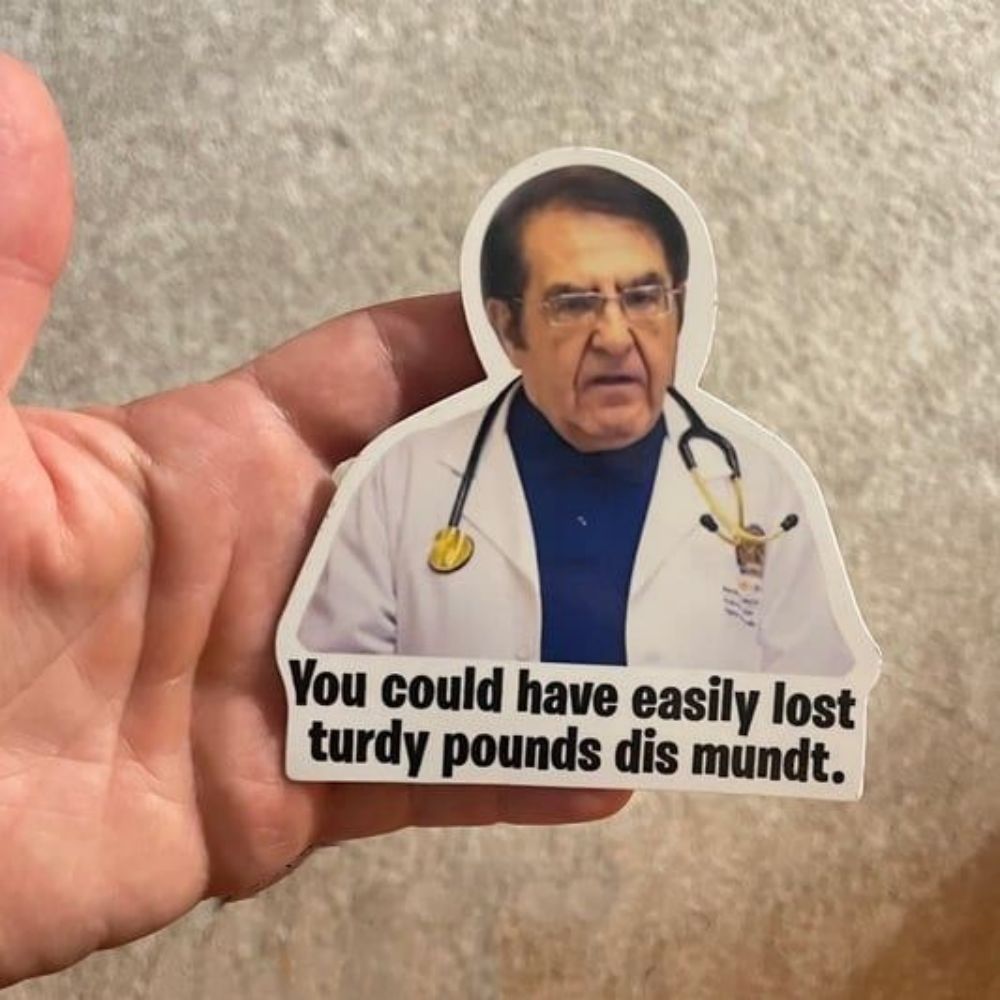 Dr. Now Magnets Set Funny Fridge Stickers
