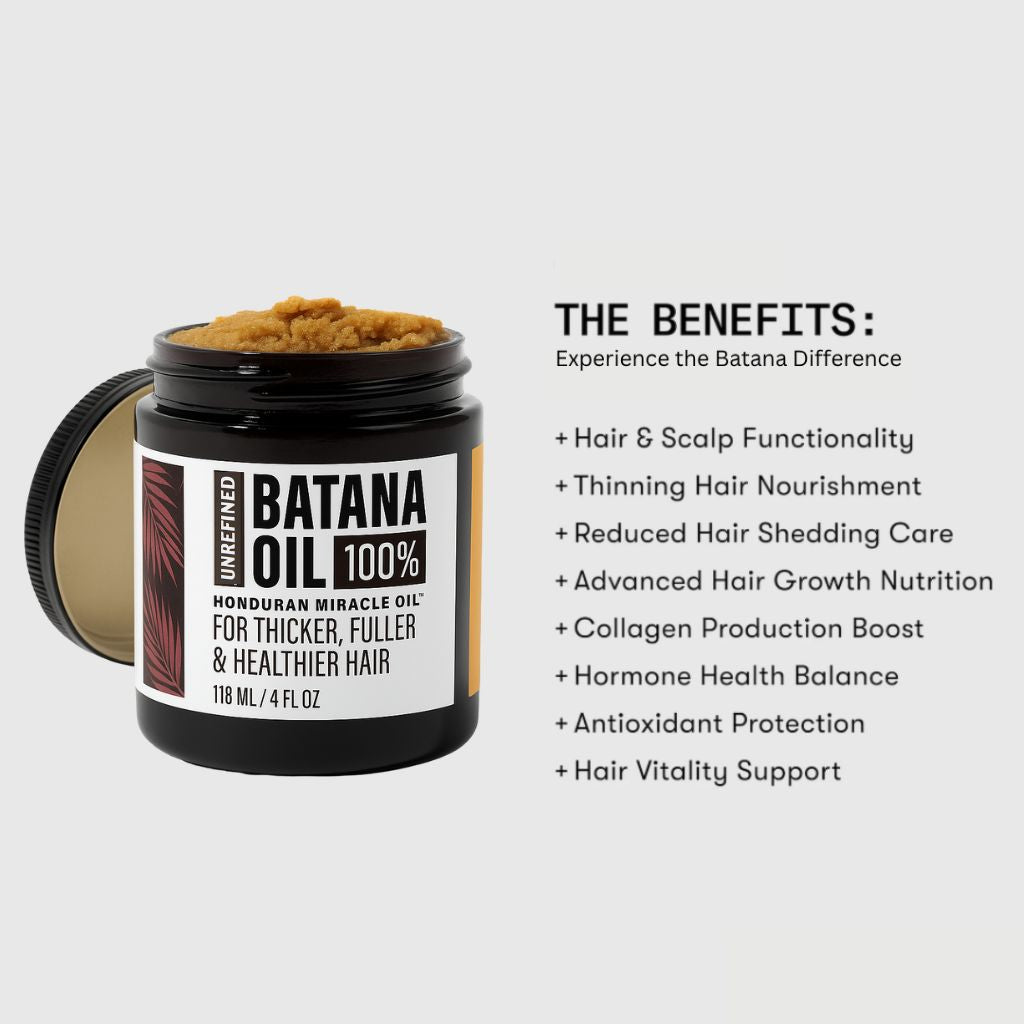 100% Unrefined Batana Oil