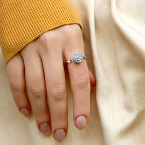 TO MY BELOVED -  Open Adjustable Spinning Calming Ring