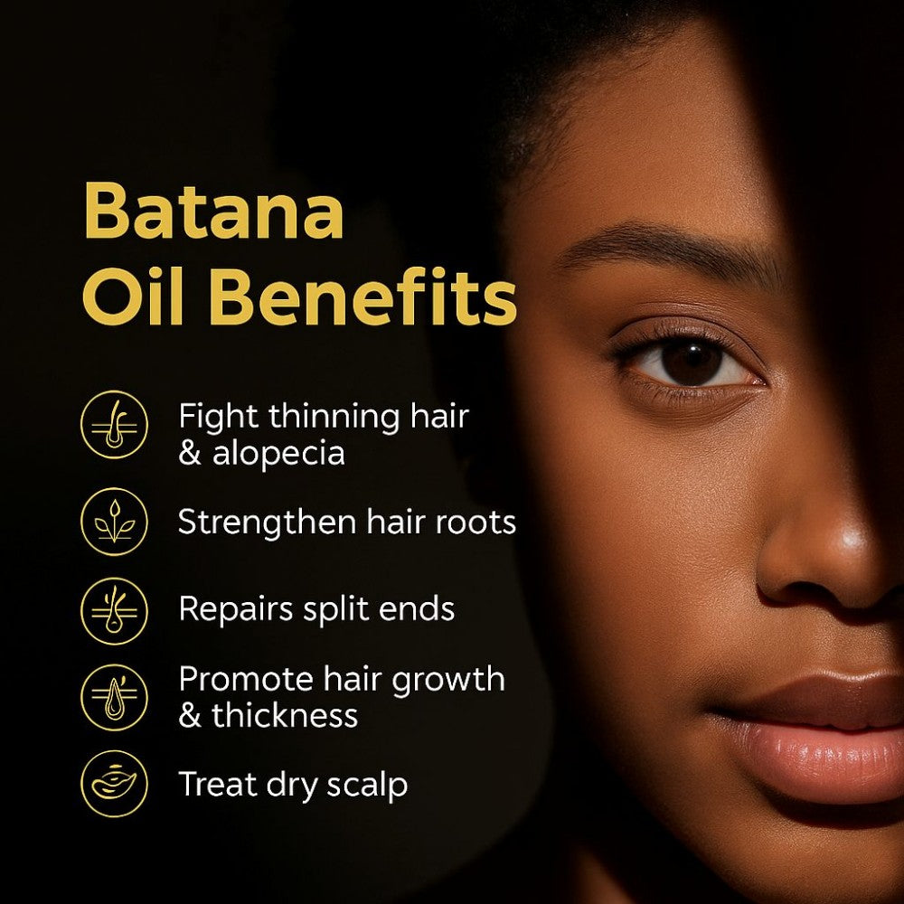 100% Unrefined Batana Oil