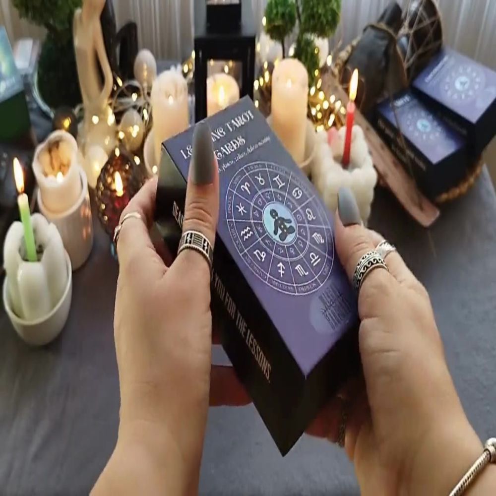 Tarot cards with meaning on it