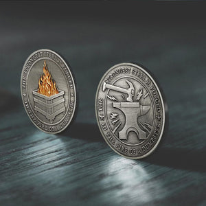 Dumpster Challenge Fire Coin