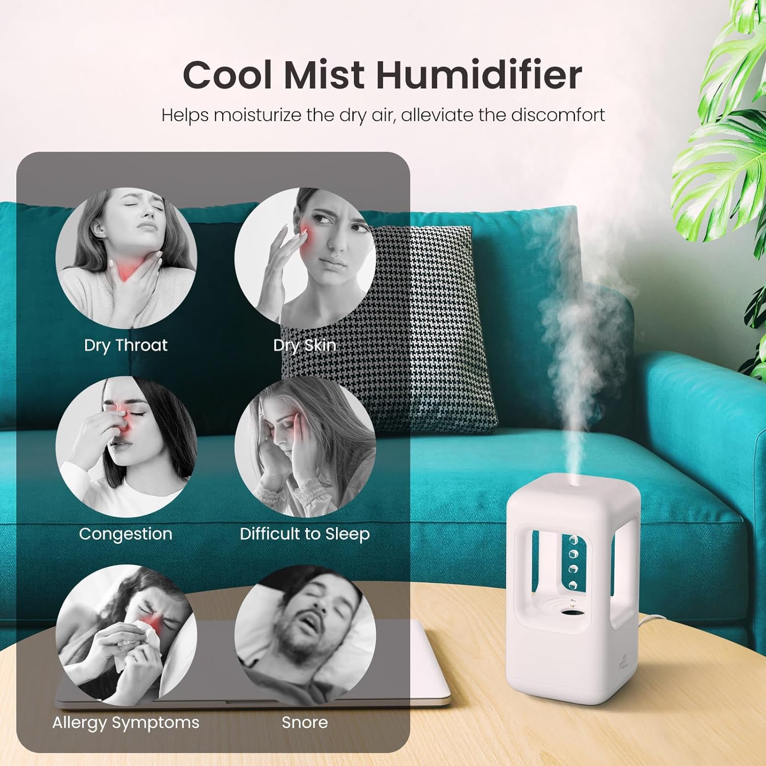 Anti Gravity Water Drop Humidifiers