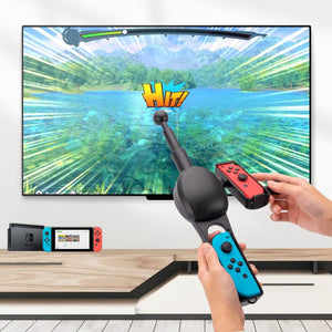 Fishing Rod Hand Grip for Nintendo Switch