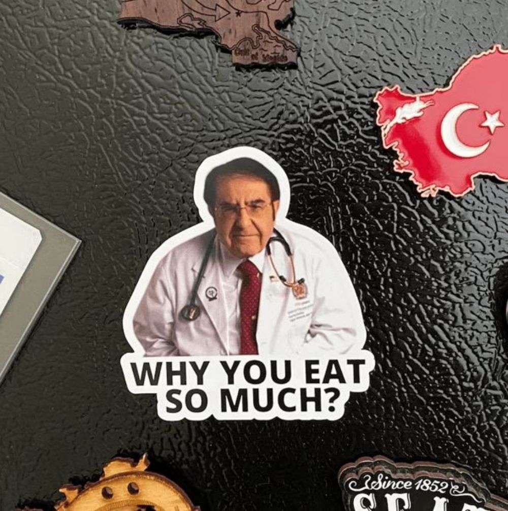 Dr. Now Magnets Set Funny Fridge Stickers