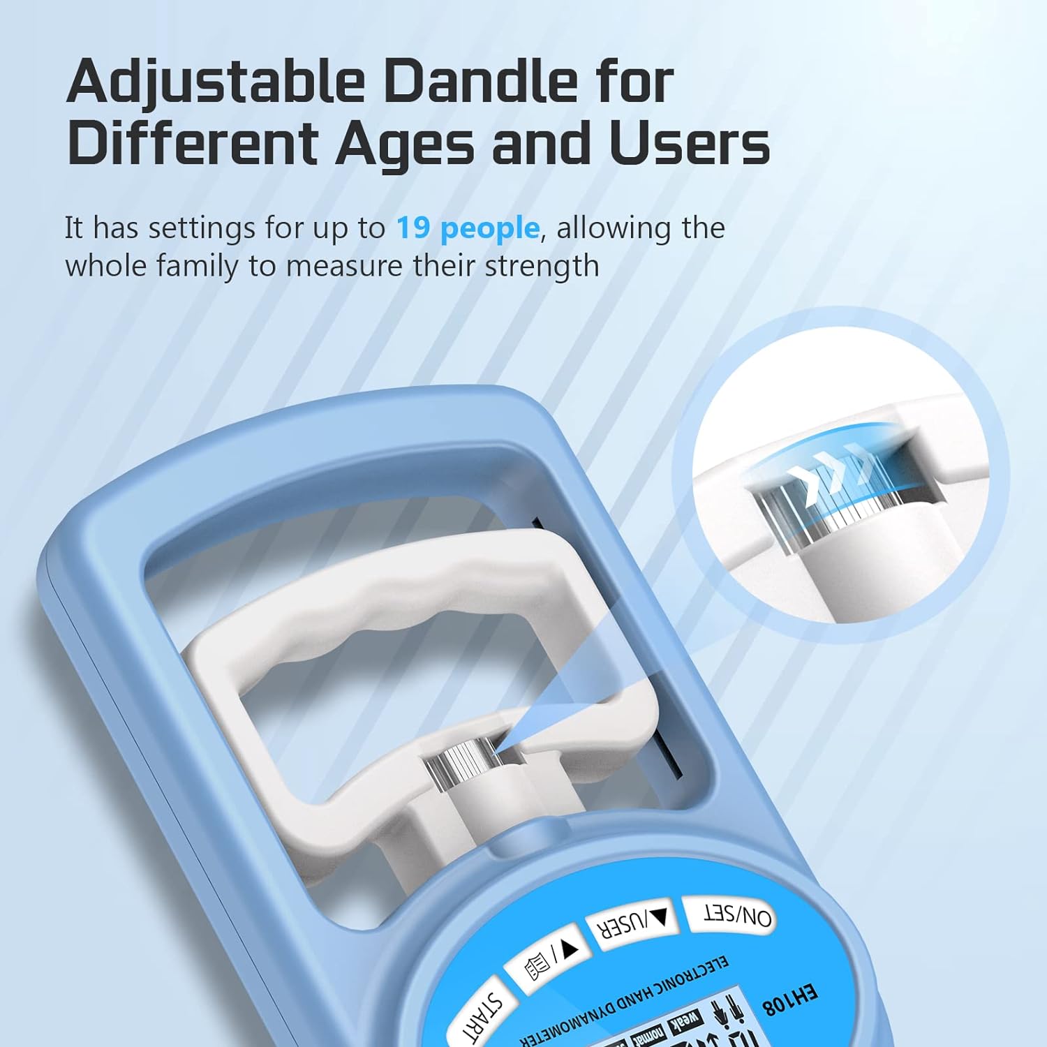 Hand Dynamometer Grip Strength Trainer