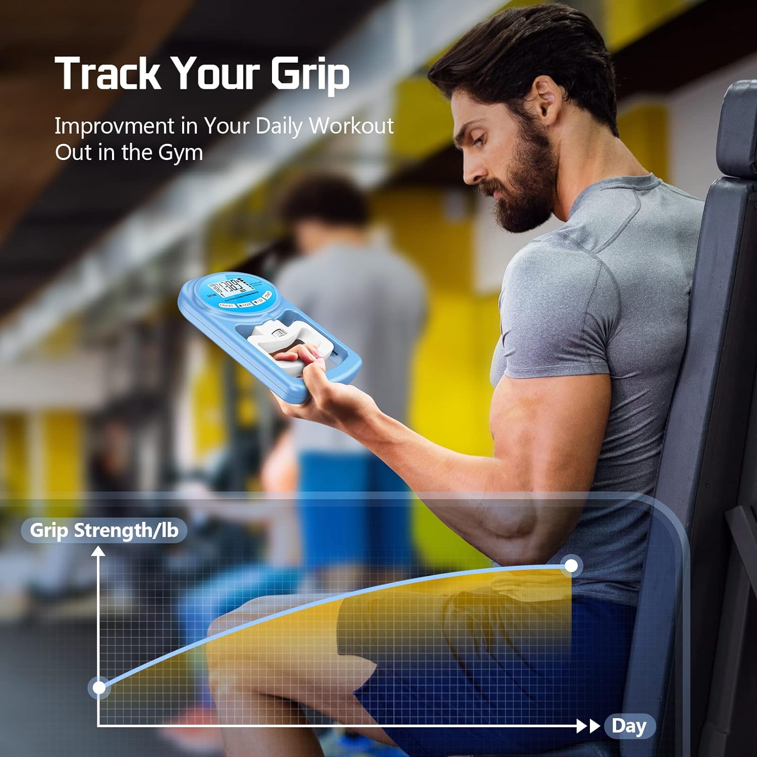 Hand Dynamometer Grip Strength Trainer