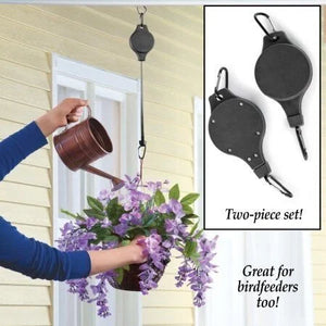 Plant Pulley Set For Garden Baskets Pots