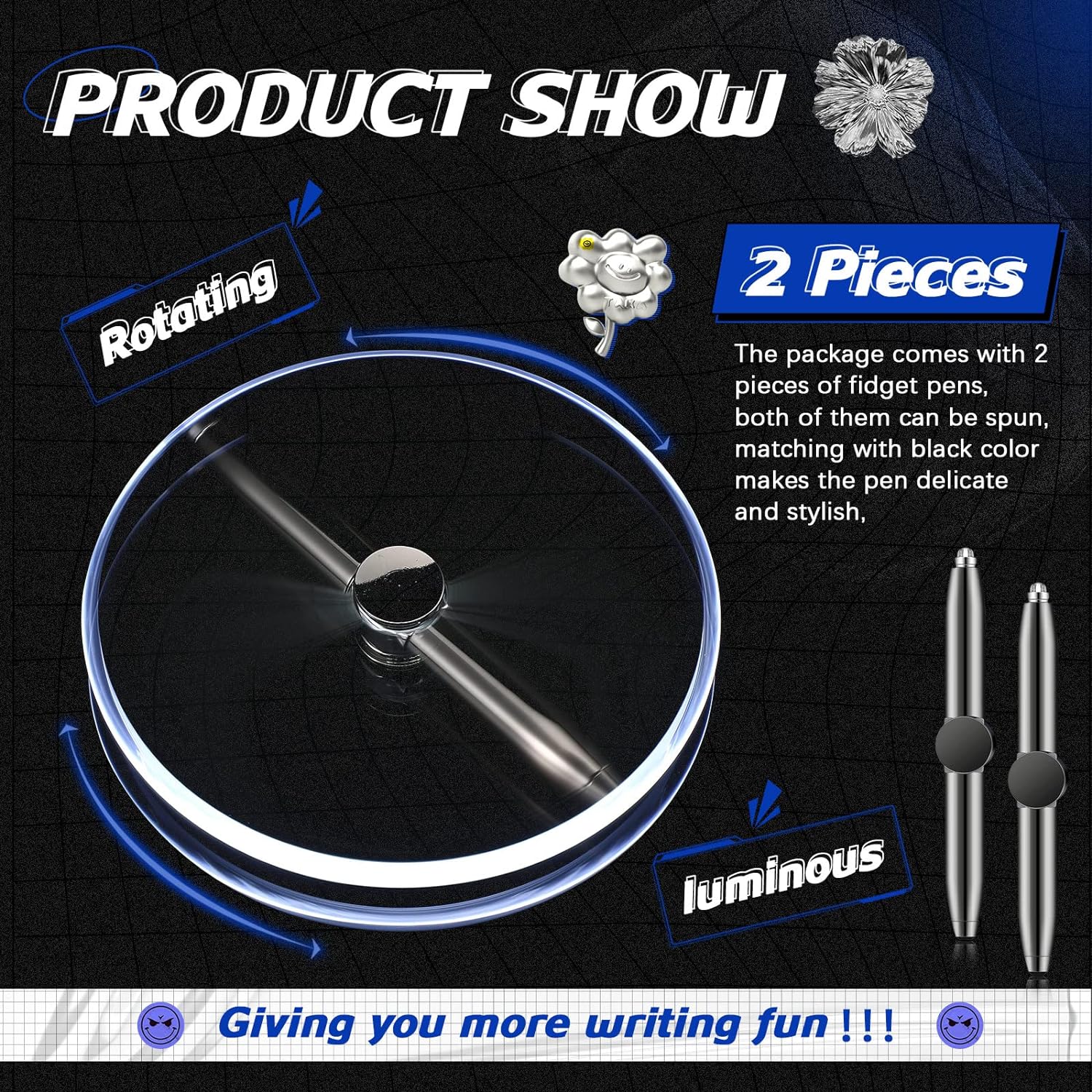 Rotating Ballpoint Pen