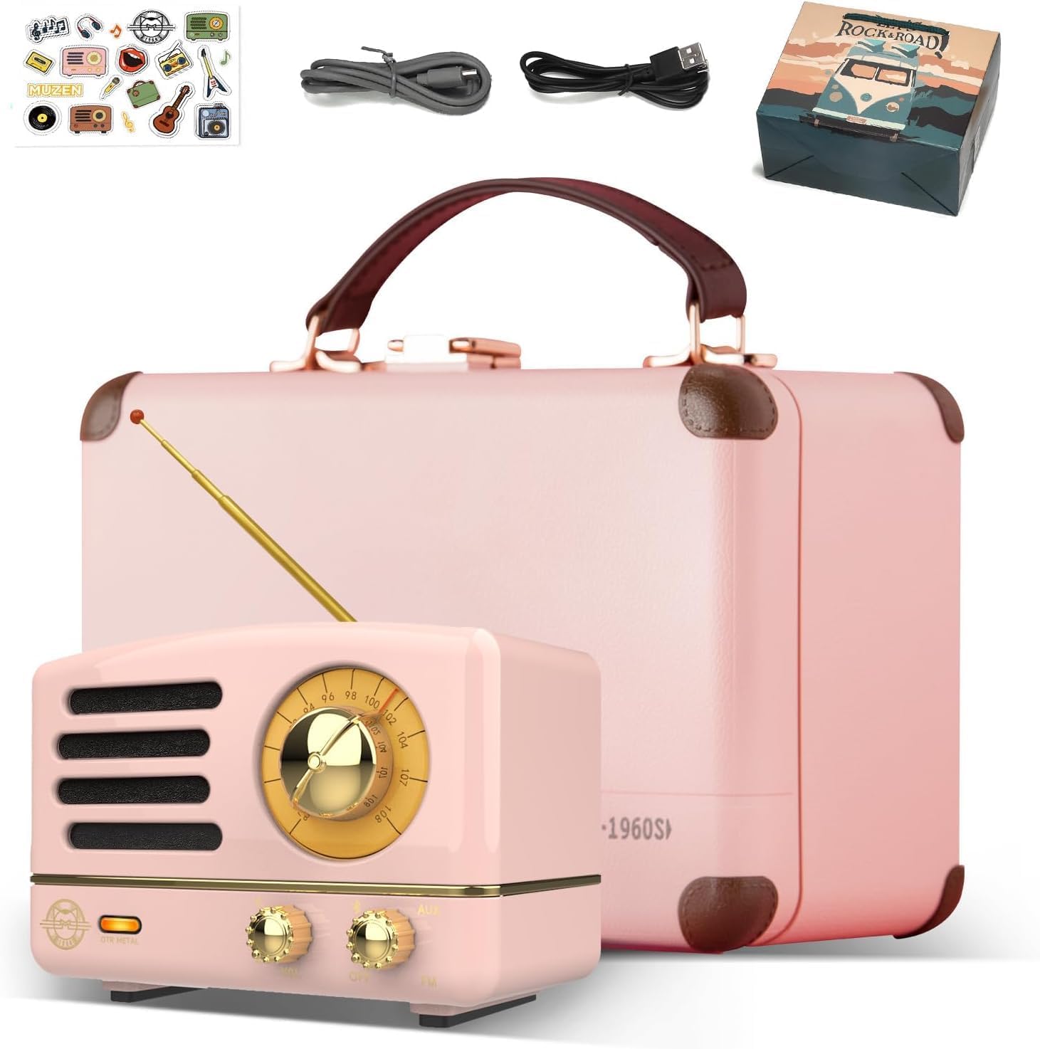 OTR Metal Retro Bluetooth Speaker