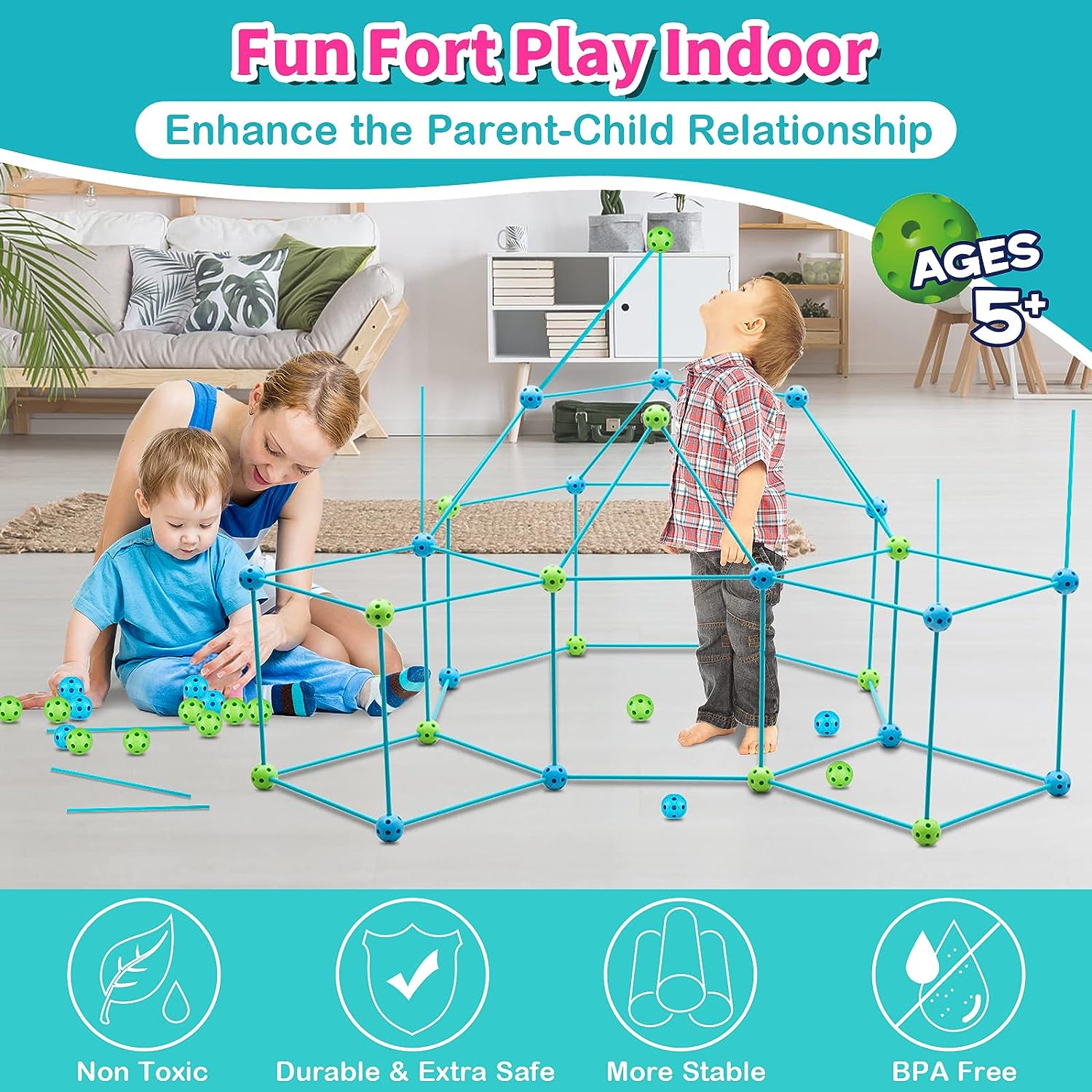 ibuild Diy Fort Building Kit