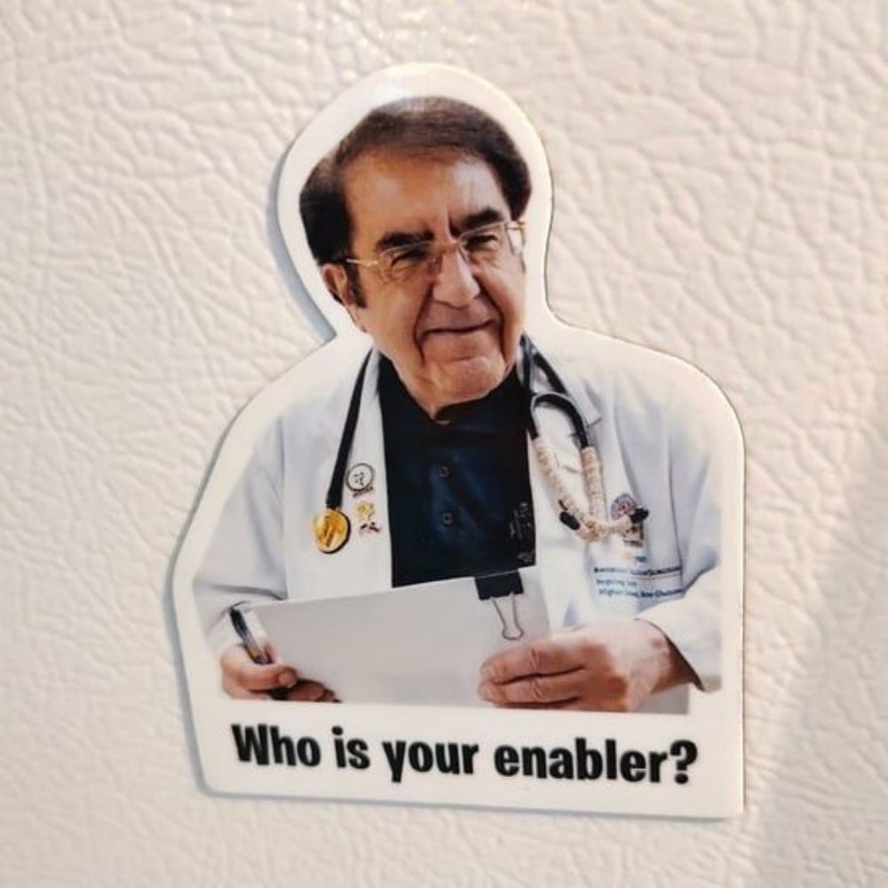 Dr. Now Magnets Set Funny Fridge Stickers