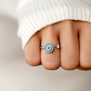 TO MY BELOVED -  Open Adjustable Spinning Calming Ring