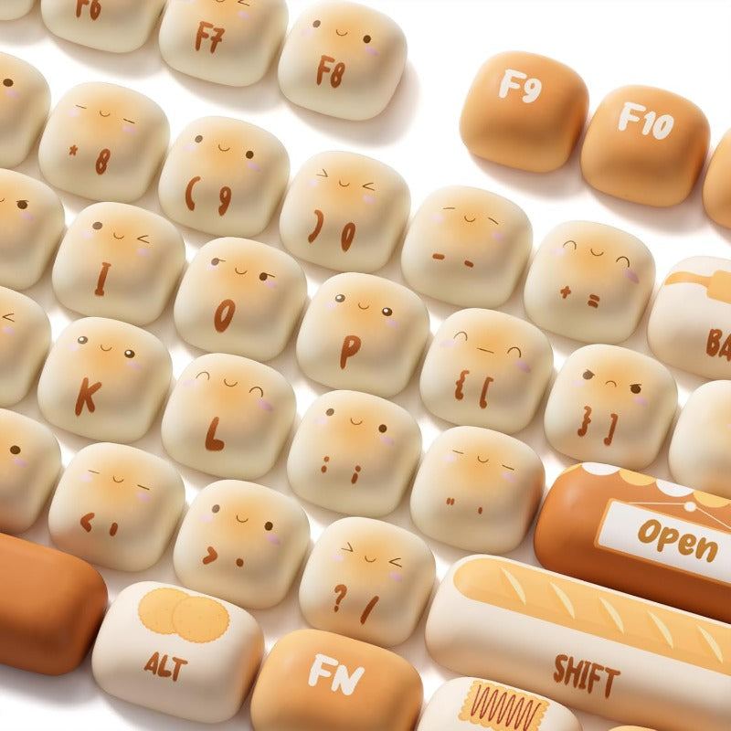 Toasted Bread DIY Keycaps Limited Edition