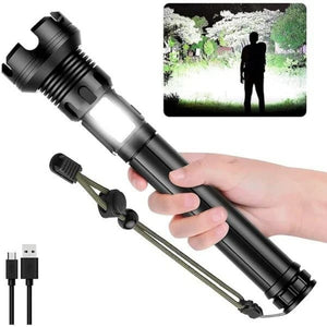 🔥LAST DAY SALE 49% OFF🔥 - LED Rechargeable Tactical Laser Flashlight 3000 High Lumens