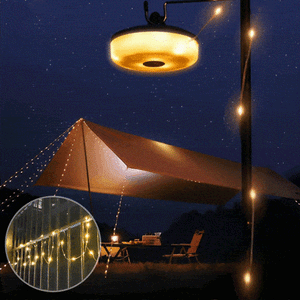 Outdoor Waterproof Portable Stowable String Light